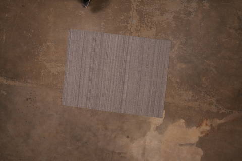 Modern-Contemporary Grey Hand Loomed 51 X 61 Area Rug 301-135804 Image 6