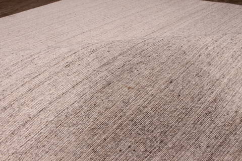 Modern-Contemporary White Hand Loomed 52 X 611 Area Rug 301-135805 Image 1