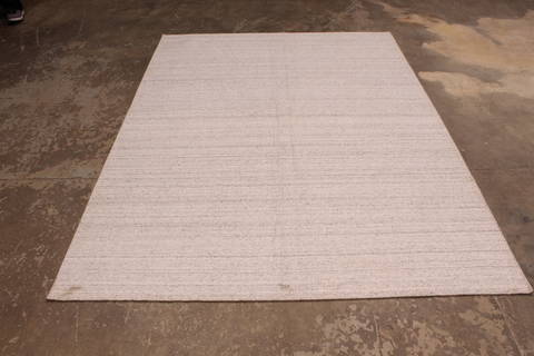 Modern-Contemporary White Hand Loomed 52 X 611 Area Rug 301-135805 Image 4