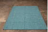 Modern-Contemporary Blue Hand Loomed 51 X 70  Area Rug 301-135807 Thumb 1