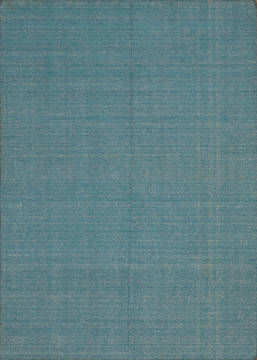 Modern-Contemporary Blue Hand Loomed 5'1" X 7'0"  Area Rug 301-135807