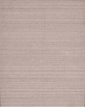 Modern-Contemporary Grey Hand Loomed 5'4" X 6'11"  Area Rug 301-135810