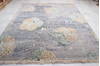 Jaipur Grey Hand Knotted 81 X 102  Area Rug 905-135817 Thumb 1