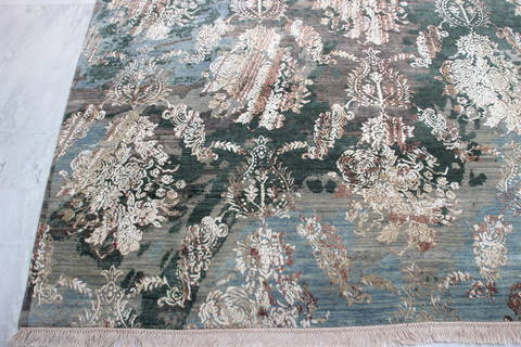 Jaipur Blue Hand Knotted 80 X 100 Area Rug 905-135819 Image 1