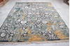 Jaipur Grey Hand Knotted 81 X 101  Area Rug 905-135828 Thumb 2