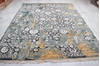 Jaipur Grey Hand Knotted 81 X 101 Area Rug 905-135828 Thumb 2