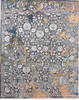 Jaipur Grey Hand Knotted 81 X 101  Area Rug 905-135828 Thumb 0