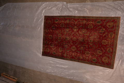 Tabriz Red Hand Knotted 510 X 94 Area Rug 301-135834 Image 10