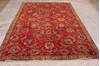 Tabriz Red Hand Knotted 510 X 94  Area Rug 301-135834 Thumb 1