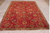Tabriz Red Hand Knotted 510 X 94 Area Rug 301-135834 Thumb 1