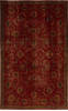 Tabriz Red Hand Knotted 510 X 94  Area Rug 301-135834 Thumb 0