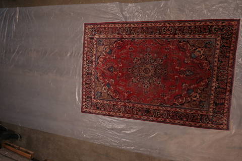 Tabriz Red Hand Knotted 66 X 97 Area Rug 301-135835 Image 9