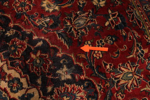 Shiraz Red Hand Knotted 66 X 87 Area Rug 301-135836 Image 11