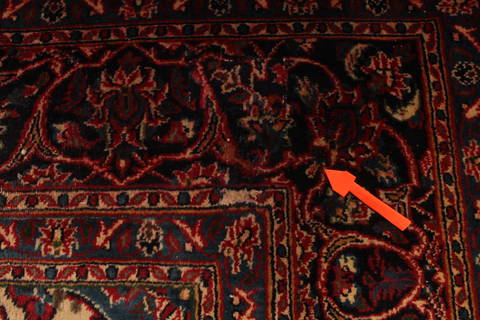 Shiraz Red Hand Knotted 66 X 87 Area Rug 301-135836 Image 7