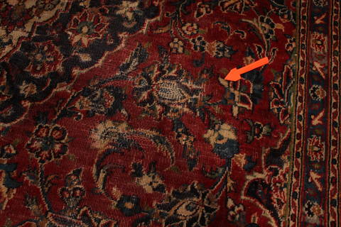 Shiraz Red Hand Knotted 66 X 87 Area Rug 301-135836 Image 9