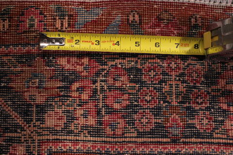 Mashad Red Hand Knotted 65 X 105 Area Rug 301-135837 Image 9