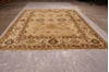 Oushak Brown Hand Knotted 92 X 119  Area Rug 301-135840 Thumb 1
