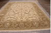 Oushak White Hand Knotted 91 X 1111  Area Rug 301-135841 Thumb 1