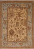 Oushak White Hand Knotted 90 X 119  Area Rug 301-135843 Thumb 0