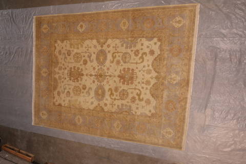 Oushak White Hand Knotted 90 X 1111 Area Rug 301-135845 Image 8