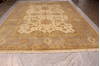Oushak White Hand Knotted 90 X 1111 Area Rug 301-135845 Thumb 2