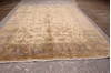 Oushak White Hand Knotted 90 X 120  Area Rug 301-135846 Thumb 1