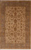 Oushak White Hand Knotted 90 X 120  Area Rug 301-135846 Thumb 0