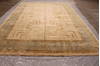 Oushak White Hand Knotted 810 X 123  Area Rug 301-135847 Thumb 1