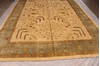 Oushak White Hand Knotted 810 X 123  Area Rug 301-135847 Thumb 2