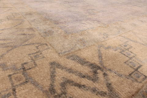 Oushak Grey Hand Knotted 89 X 119 Area Rug 301-135848 Image 4