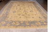 Oushak White Hand Knotted 89 X 119  Area Rug 301-135850 Thumb 2