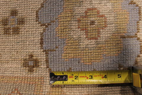 Oushak Blue Hand Knotted 810 X 117 Area Rug 301-135851 Image 9