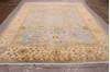 Oushak Blue Hand Knotted 810 X 117 Area Rug 301-135851 Thumb 1