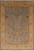 Oushak Blue Hand Knotted 810 X 117 Area Rug 301-135851 Thumb 0
