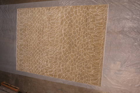 Oushak Green Hand Knotted 90 X 1111 Area Rug 301-135857 Image 7