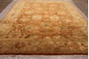 Oushak Brown Hand Knotted 91 X 119  Area Rug 301-135858 Thumb 1