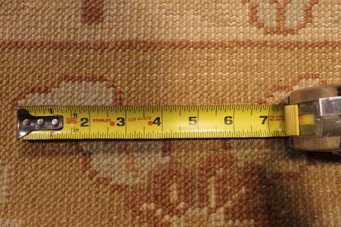 Oushak Brown Hand Knotted 811 X 1111 Area Rug 301-135860 Image 7