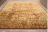 Oushak Brown Hand Knotted 811 X 1111  Area Rug 301-135860 Thumb 1
