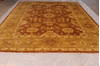 Oushak Brown Hand Knotted 811 X 1111 Area Rug 301-135860 Thumb 2
