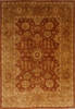 Oushak Brown Hand Knotted 811 X 1111 Area Rug 301-135860 Thumb 0