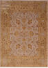 Oushak Green Hand Knotted 92 X 1110  Area Rug 301-135861 Thumb 0