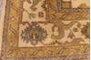 Oushak White Hand Knotted 91 X 119 Area Rug 301-135862 Thumb 3