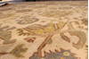 Oushak White Hand Knotted 91 X 119 Area Rug 301-135862 Thumb 6