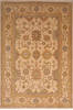 Oushak White Hand Knotted 91 X 119 Area Rug 301-135862 Thumb 0