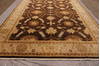 Oushak Brown Hand Knotted 811 X 1111  Area Rug 301-135864 Thumb 1