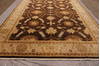 Oushak Brown Hand Knotted 811 X 1111 Area Rug 301-135864 Thumb 1