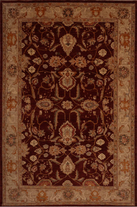 Pishavar Red Hand Knotted 811 X 119 Area Rug 301-135865 Image 0
