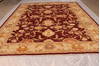 Pishavar Red Hand Knotted 811 X 119  Area Rug 301-135865 Thumb 3