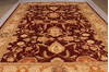Pishavar Red Hand Knotted 811 X 119 Area Rug 301-135865 Thumb 4