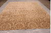 Pishavar Beige Hand Knotted 81 X 114  Area Rug 301-135867 Thumb 1